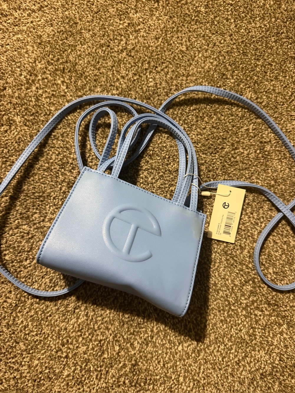 Small Cerulean Telfar Bag